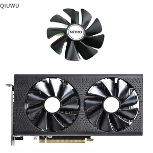 Quạt làm mát QIUWU CF1015H12D cho Radeon RX 470 480 580 570 Phiên bản khai thác NITRO RX580 RX480 Quạt làm mát thẻ Video chơi game.