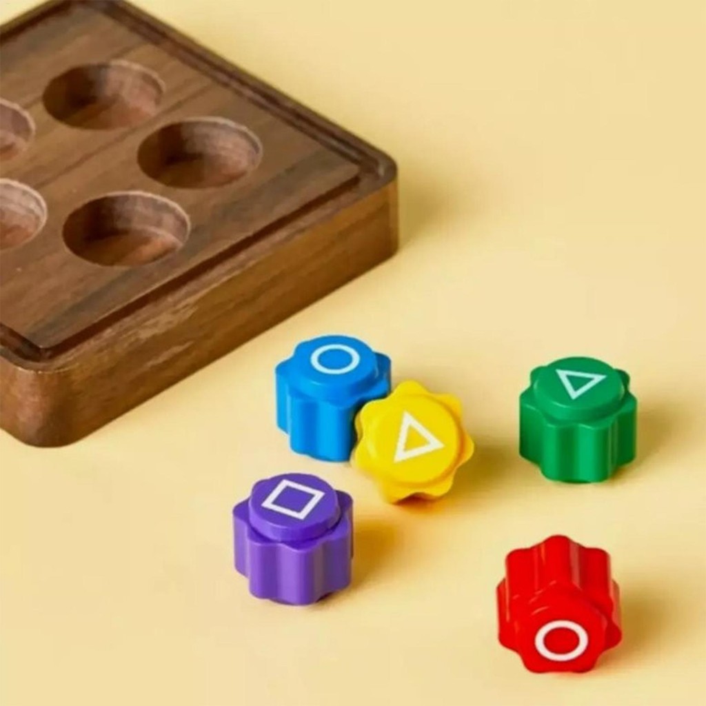 Squid Game 2 Bộ trò chơi xúc xắc truyền thống Hàn Quốc, phối hợp tay mắt, đồ chơi đào tạo Shopidaevn