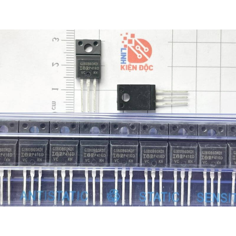 4x IGBT Infineon IGB10N60T 600V 10A 110W D2PAK – Nuovi