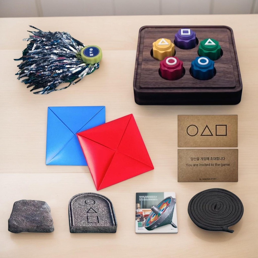 Squid Game 2 Gonggi Stone Đá Gỗ Gonggi Hàn Quốc Jack Bộ Trò Chơi Truyền Thống Tay Mắt Phối Hợp Huấn Luyện Đồ Chơi shopidaevn