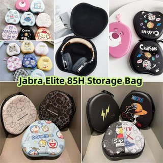 [imamura] Dành Cho Tai Nghe Jabra Elite 85H Hộp Đựng Tai Nghe Hoạt Hình Dễ Thương Túi Bảo Quản Tai Nghe EVA Hộp Đựng Tai Nghe
