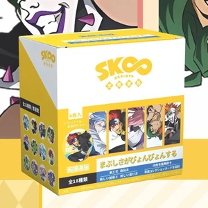 Sk8 the Infinity 75mm Flash Badge Blind Box Set Bộ Pin sưu tập kèm thẻ nhân vật – 6 gói mỗi hộp