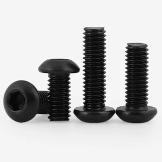 ((LXY) Vit /Ốc Vít  pake đầu tròn inox 304 Đen /Bulong  Đầu Tròn M2 / M2.5 / M3 / M4 / M5 / M6 / M8 * L: 3-60mm (RM-VN-1)