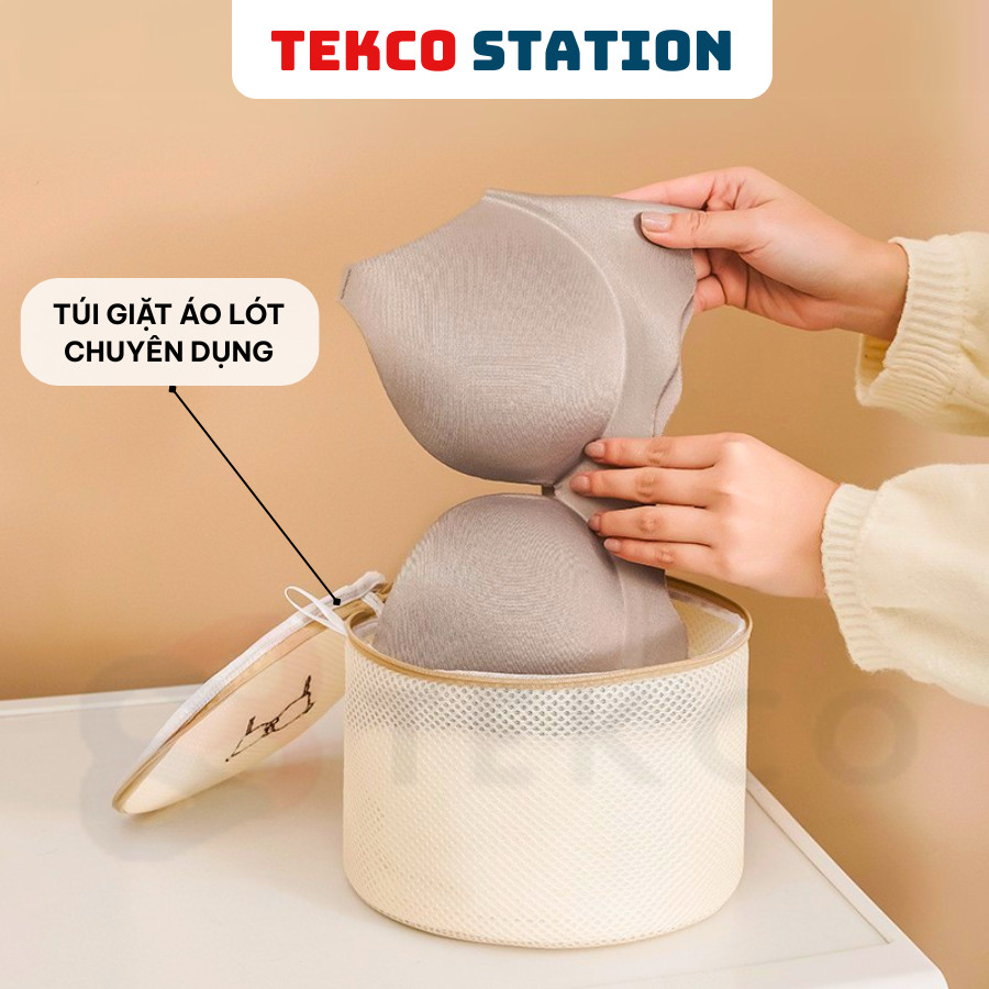 Túi Giặt Viên Nâu 3 Lớp Bảo Vệ Quần Áo - Túi Lưới  Giặt Bảo Vệ Nhiều Loại Quần Áo Chuyên Dụng Cho Giặt Máy