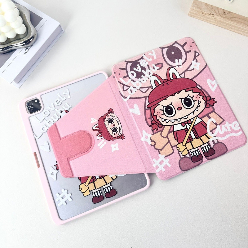 Ốp Bảo Vệ Cho Samsung Galaxy S10ULTRA Tab A7 lite 8.7inch S9 FE + A9 + S10 FE + S7 + / S8 + / S7FE Tab S6 lite 2024 Vỏ Acrylic Xoay 360 Độ Có Khe Cắm Bút