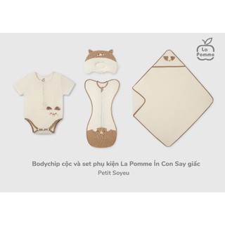 La Pomme SS25 Nhộng chũn sơ sinh La Pomme Ỉn Con Say giấc T6.0