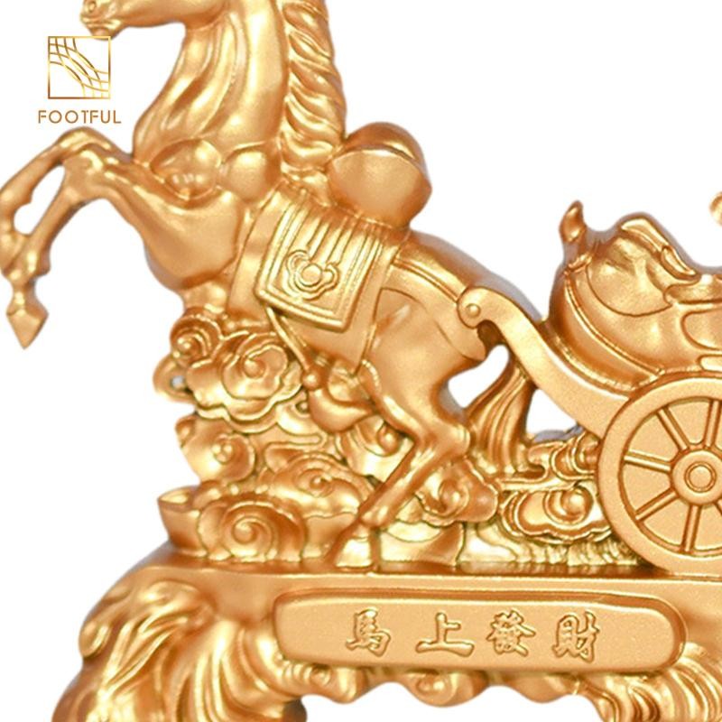 Phong Thủy Tượng Thành Công Sự Nghiệp Động Vật Điêu Khắc Ngựa May Mắn Tượng Cho Kệ Sách Giáng Sinh Khách Sạn Bàn Ăn Tân Gia