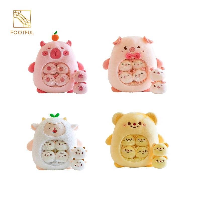 Sang Trọng Búp Bê Đồ Chơi Mềm Mại Thoải Mái Với Búp Bê Nhỏ Trẻ Em Trang Trí Phòng Thú Nhồi Bông Dễ Thương Sang Trọng Trẻ Em Trẻ Em Quà Tặng Thanh Thiếu Niên Bé Gái