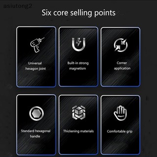 Tuốc nơ vít góc điện đa chức năng ASI New 1PC, mô-men xoắn cao 90 ° Tua vít góc phải, công cụ thủ công, Xanh dương và Cam ONG