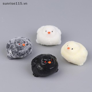 Srvn 1 Silicone Chick Người Lớn Trẻ Em Quà Tặng Sinh Nhật Handmade Sang Trọng Mô Phỏng Gà Vàng Bóp Pinching.