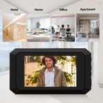 Camera nhìn trộm 3,97 inch cho cửa căn hộ Máy xem lỗ nhìn trộm kỹ thuật số LCD 2MP Camera hồng ngoại màu 120 độ Màn hình cửa 1080P Tích hợp pin 1400mAh Type-C có thể sạc lại — ảnh 5