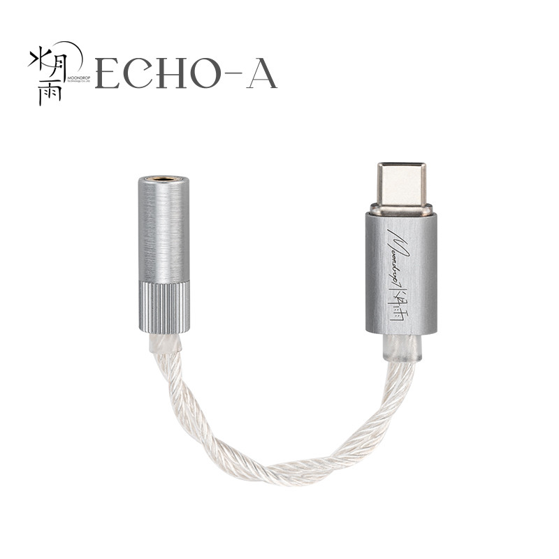 Moondrop ECHO-A / ECHO-B USB-C 3.5mm 4.4mm DAC di động cân bằng hoàn toàn / AMP 32Bit / 384kHz Giải mã Harware