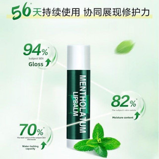 Son dưỡng môi bạc hà Mentholatum Lip Pure Mint Lip Balm