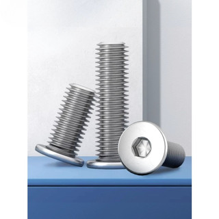 ((LXY) Vít Bulông đầu chỏm cầu inox304, bulong  đầu bằng，Bu Lông Đầu Lục Giác Dẹp Siêu Mỏng Bằng，Ốc vít  đầu lục giác dẹp mỏng phẳng M8 / M10 / M12 * L: 8-120mm (RM-VN-1)