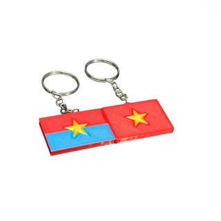 Móc khóa cờ đỏ sao vàng | phụ kiện biểu tượng quốc kỳ Việt Nam – tinh tế, bền đẹp