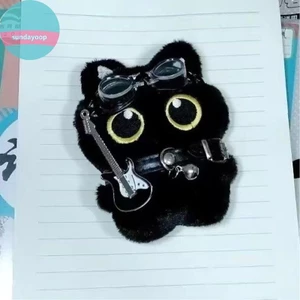 Sund Sáng Tạo Sang Trọng Nhỏ Đen Mặt Dây Chuyền Dễ Thương Móc Khóa Thời Trang Tinh Tế Ba Lô Trang Trí Phụ Kiện Quà Tặng Sinh Nhật VN