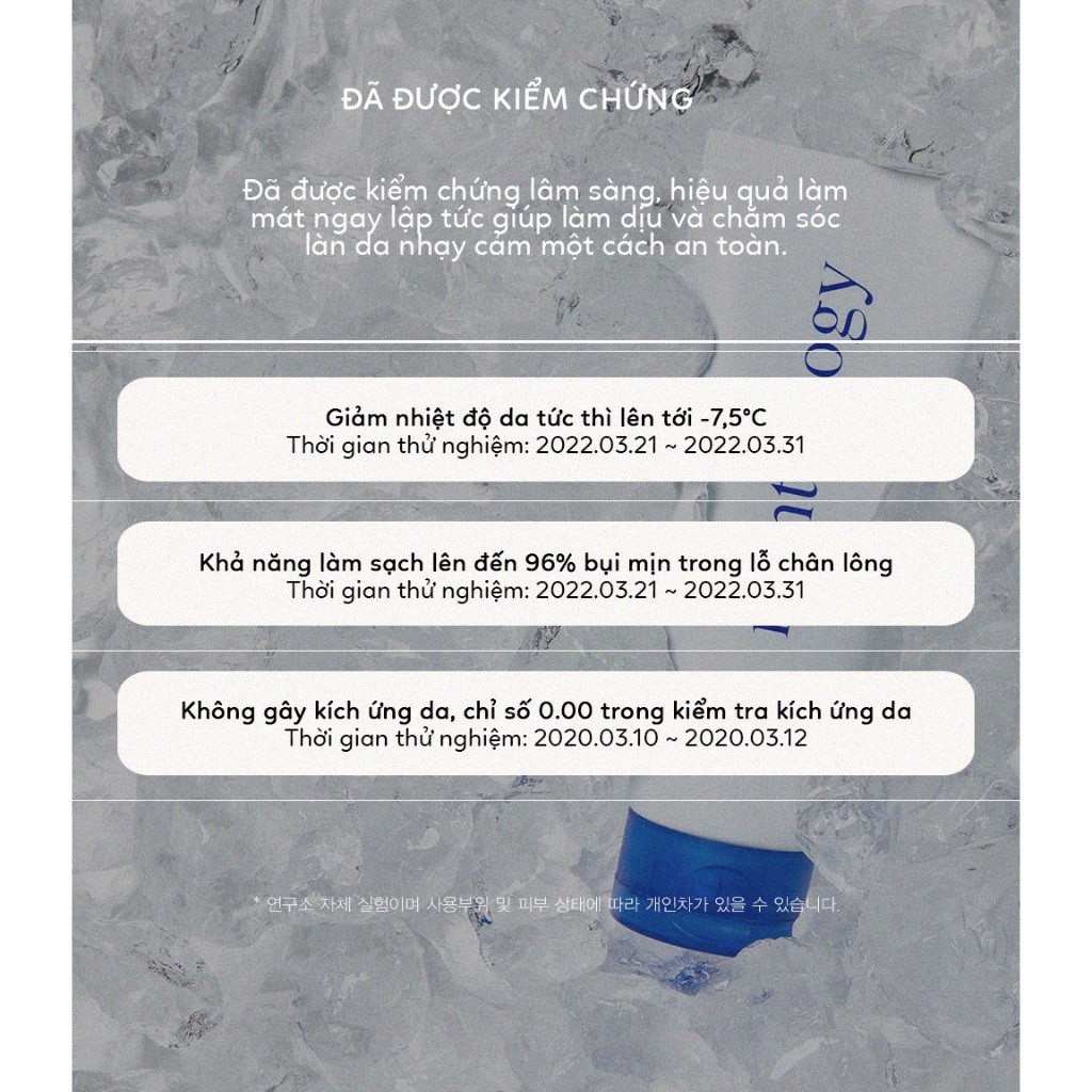 Sữa rửa mặt siêu mát MENTHOLOGY SUPER COOL CLEANSING FOAM 140ml | DAMDAVN