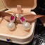 Bông tai thời trang Zircon sang trọng ánh sáng ngọc trai thanh lịch