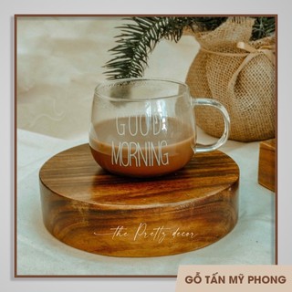 Miếng Gỗ Decor, Kệ để đồ, Đôn gỗ Đặt Cốc, Kê Cây, Đế Đèn, Chân Đèn, Trang Trí Nhà Cửa Gỗ Tự Nhiên