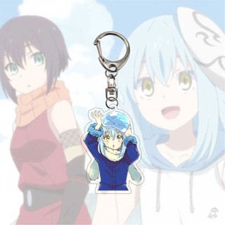 Móc Khóa Hình Nhân Vật Hoạt Hình Rimuru Tempest Màu Sắc Tươi Sáng Thân Thiện Với Môi Tr Anime Rimuru Tempest Keychain-ĐH