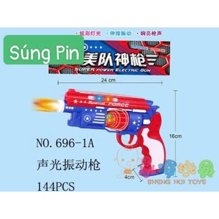 Đồ chơi Sung chạy pin có đèn và nhạc kêu Sung đồ chơi nhập vai vui nhộn cho bé trai dochoiabao