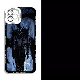 Ốp Điện Thoại Cho IPhone 11 12 Pro Max 13 Mini 6 6S 7 8 Plus SE 2020 2022 Vỏ TPU Trong Suốt Solo Leveling Cool 3D Bảo Vệ Toàn Diện Retro Camera Bảo Vệ Mặt Sau