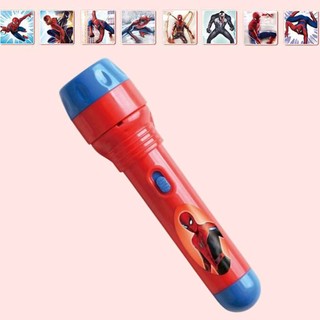 Spiderman Kids Torch, 12cm Night Light Plastic Big Torch Bright LED Flashlight