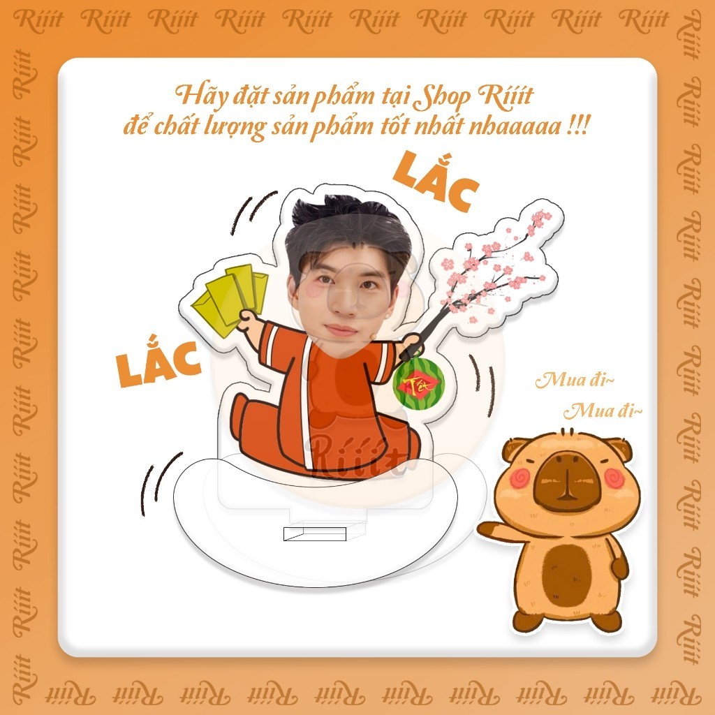 Standee lắc lư 30 Anh Trai ver TẾT ATSH chất liệu acrylic - Sango