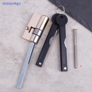 Xi lanh khóa vân tay tự động bằng đồng Vhd có đuôi C-Class Khóa khẩn cấp cửa chống trộm VN