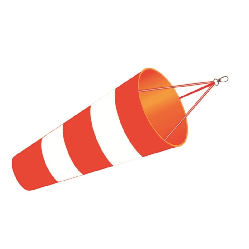 PPY Treo Ngoài Trời Hướng Gió Tất Gió Phản Quang Windsock Cho Sân Vườn Và Sân Nhà Trang Trí Nhựa Huỳnh Quang Thời Tiết