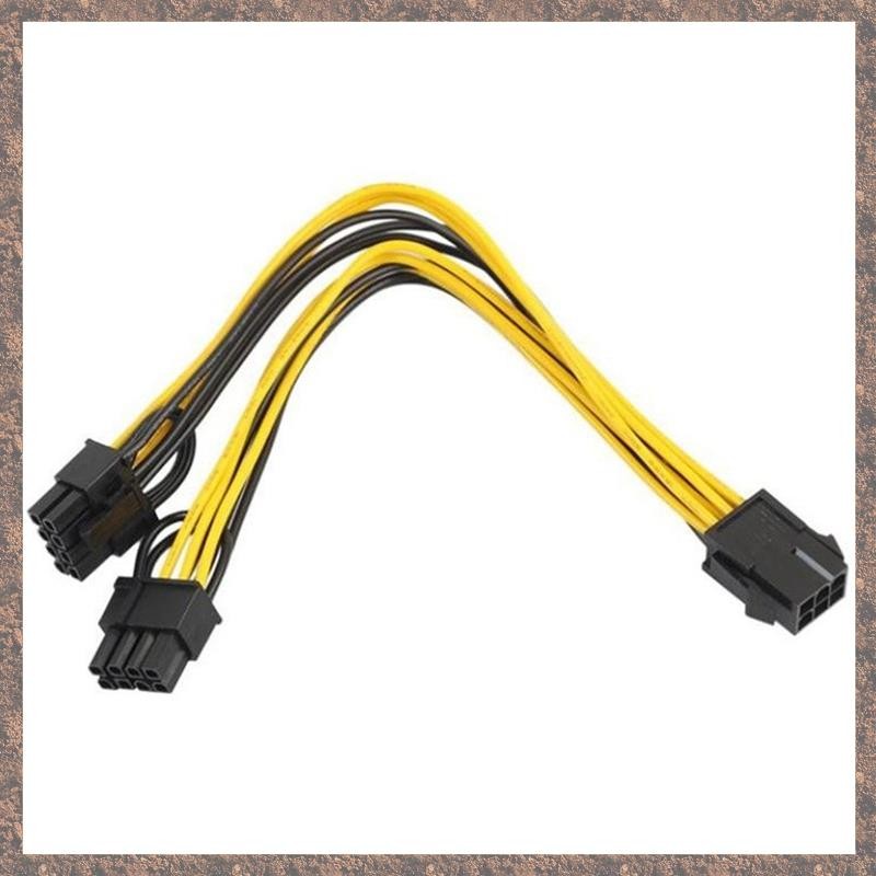 10 Cái / lốc 8 Chân PCI Express đến 2 x PCIe 8 (6 + 2) Pin Bo Mạch Chủ ...