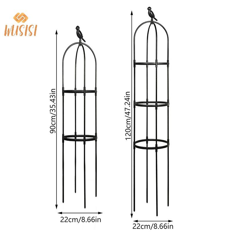 [Wusisi] 1 Bộ Cây Leo Trellis Lồng Hỗ Trợ Sân Vườn Cho Hoa Cây Khung Hỗ Trợ Trellis Leo Hoa Tự Làm Cây Nho Nồi Chân Đế MỚI