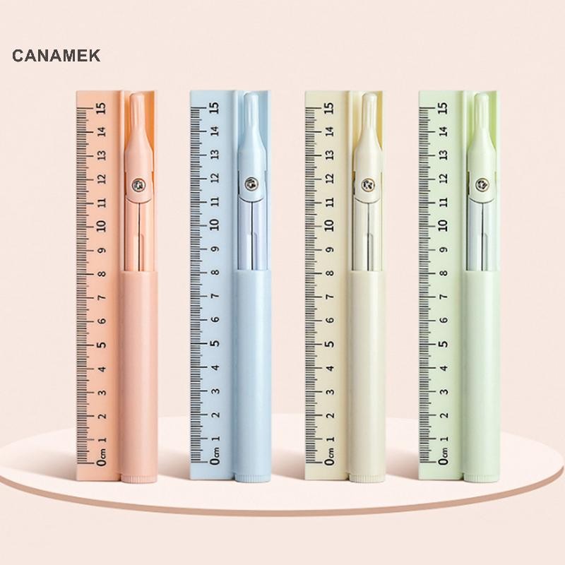 CANAMEK Bộ Hình Học 3 Trong 1 Với Thước Bút Chì Trường Học Đa Năng Vẽ Bỏ Qua Toán Hình Học Dụng Cụ Văn Phòng Phẩm CSF