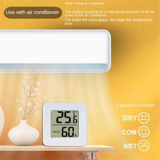 Nhiệt kế trong nhà Mini LCD Nhiệt độ kỹ thuật số Phòng Máy đo độ ẩm Cảm biến 1 CÁI