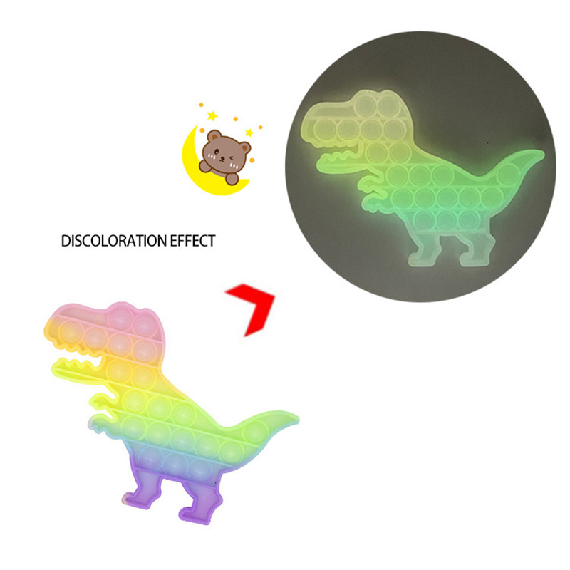 Đồ chơi giải nén bằng silicon Đẩy bong bóng Fidget Đồ chơi cảm giác Huấn luyện tư duy