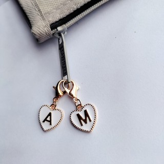1 Mới 26 Chữ Cái Tiếng Anh Tôm Hùm Khóa Chữ Tình Yêu Móc Khóa Thẻ Thích Hợp Cho Túi Ví Tai Nghe Bộ Chìa Khóa Tự Làm Phụ Kiện Mặt Dây Chuyền