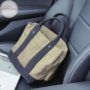 Houdoudou Túi xách nữ S bán chạy Túi đựng đồ ăn trưa bằng vải Canvas cao cấp Phong cách Nhật Bản mới VN
