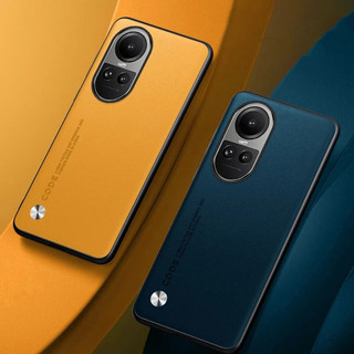 Ốp lưng cho OPPO Reno 10 / Reno 10 Pro 5G Phiên bản toàn cầu Vỏ da PU mờ sang trọng chống sốc