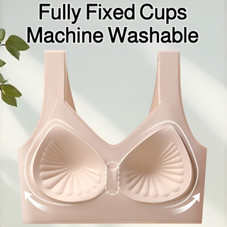 Brelira Áo Ngực Push-Up Có Dây Đeo Rộng, Liền Mạch, Hỗ Trợ Nâng Vòng 1, Thoải Mái Và Chống Chảy Xệ