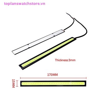 Toplanswatchstore Dải đèn chạy ban ngày cho ô tô Thanh đèn trang trí siêu sáng 12V Đèn Led dải cho ô tô 17cm VN