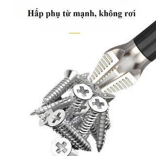 Bộ Vít Chống Trượt K5, Đầu Từ Tính & Tuốc Nơ Vít Cứng, Chống Thấm Nước,  Chân Lục Giác 6.35mm