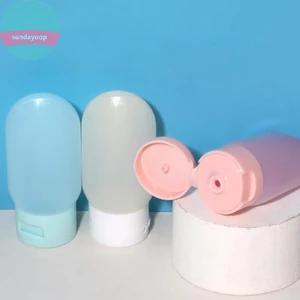 Sund 3 Cái / bộ 30ml Chai Có Thể Đổ Lại Mềm Bóp Ống Lotion Hộp Đựng Chai Trống Di Động Dầu Gội Du Lịch Dụng Cụ VN