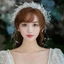 DARON Cô Dâu Mũ, Đám Cưới Sang Trọng Cô Dâu Mũ Đội Đầu, Thời Trang Thanh Lịch Tiệc Tua Rua Pha Lê Hạt Băng Đô Quấn Tóc Trang Sức