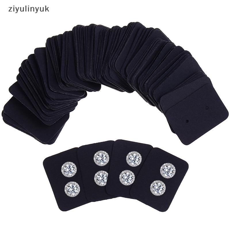 Ziyulinyuk 100x Trang Sức Bông Tai Khuyên Tai Hiển Thị Giá Đỡ Treo Thẻ Người Tổ Chức EN