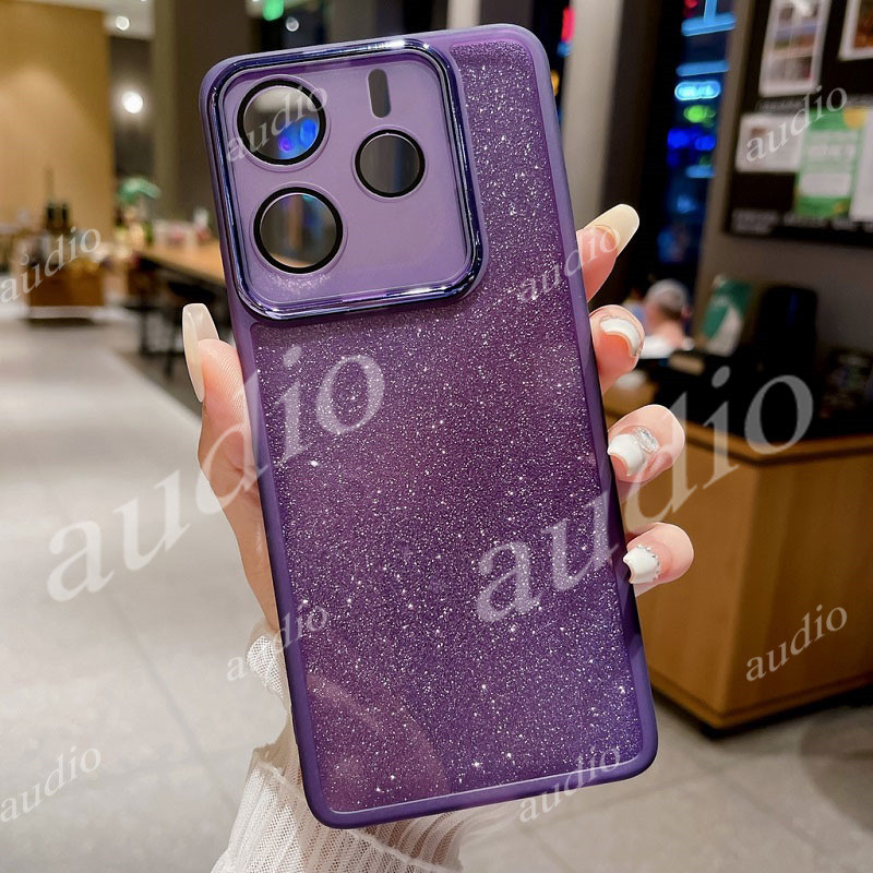 Redmi Note 15 14 5G 4G Ốp điện thoại Bling Long lanh cho Redmi Note 14 15 Pro Plus Pro+ 14Pro 14Pro+ 15Pro 15Pro+ 5G 4G Vỏ chống sốc trong suốt trong suốt với mặt sau bảo vệ ống kính máy ảnh đầy đủ cho Redmi Note14 Note15 Pro Pro+ Note14Pro+ Note15Pro+ 5G