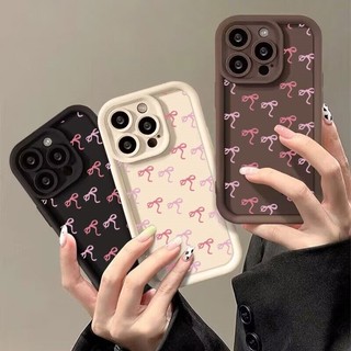 Ốp Điện Thoại INS Màu Hồng Nơ Cho Huawei P20 P30 P40 P50 Pro Mate 20 30 40 50 Pro Lite Y9 Prime 2019 Y7A Y9S Nova 5i 5T 7i 11 11i Vỏ Silicon Mềm Bảo Vệ