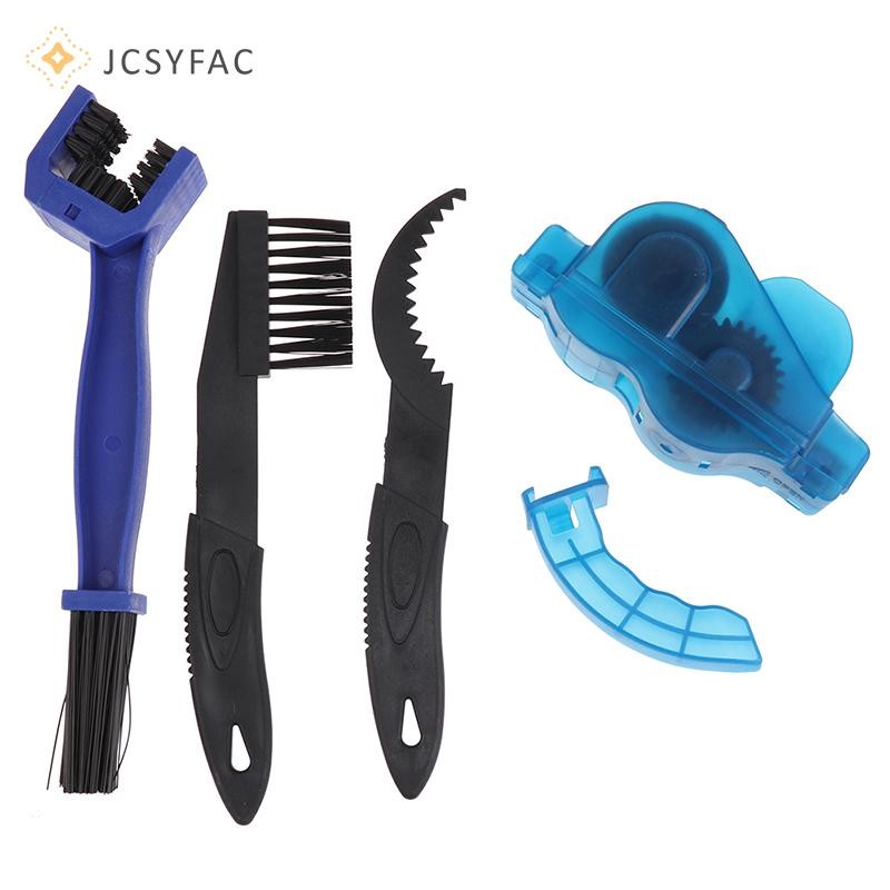 JCSYFAC 3X Xe Đạp Xe Đạp Xích Bánh Xe Rửa Dụng Cụ Làm Sạch Bàn Chải Chà Mới
