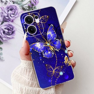 Ốp Chống Sốc Cho OPPO Reno 13F 2025 CPH2701 Ốp điện thoại Máy Sang Trọng Đá Cẩm Thạch Mềm Silicon Ốp điện thoại Cho Reno13 F 5G CPH2699 Vỏ