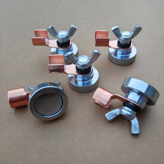 [1552 Mua lại] Hàn điện Công cụ tiện dụng nối đất từ tính mạnh mẽ Nam châm nối đất Máy hàn điện Kẹp dây nối đất Nam châm sắt hàn Sắt ủi mạnh hơn