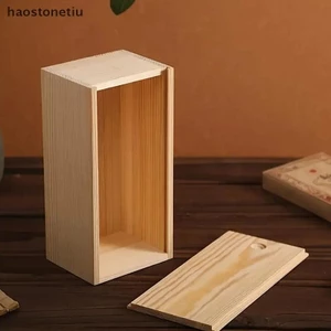 HA Hộp Gỗ Thông Kéo Hộp Trang Sức Tổ Chức Trượt Hộp Gỗ Hộp Bảo Quản Nhà Bằng Gỗ Bảo Quản Hộp Đựng Đồ Lưu Trữ Hộp n